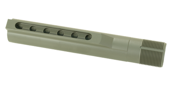 Timber Creek AR Mil-Spec Buffer Tube, 6-Position, OD Green 
