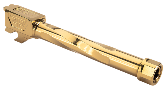 Zaffiri Precision ZP.320FBTG, 9MM, Threaded 1/2x28, Gold 