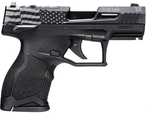 Taurus TX22 Compact, .22 LR, 3.60" Barrel, 10 Rds, Black - 725327943778 