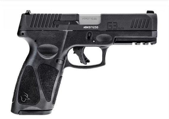 Taurus G3, 9MM, 4.00" Barrel, 15 & 17 Rds, Black 