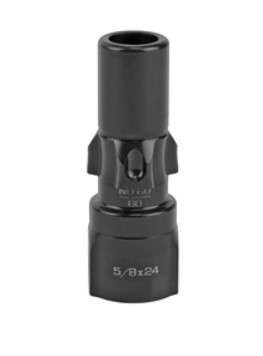 Rugged Suppressors 3 Lug Adapter, 5/8x24, Black - 859383006730 