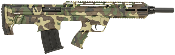 Tokarev USA TBP 12 M81, Bullpup Layout, 12 Gauge, 18.50" Barrel, 5 Rds, M81 Woodland Camo 