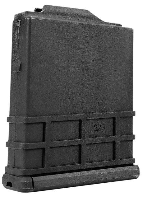 MDT AICS Magazine, .223 Remington, 10 Rds, Extended 223 Rem Short Action, Black 