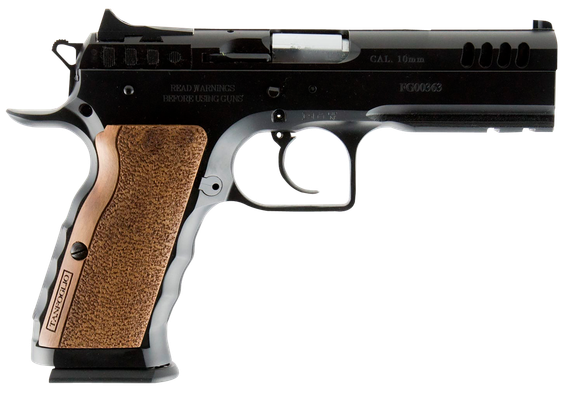Tanfoglio Defiant Stock I, Picatinny Rail, .40 S&W, 4.50" Barrel, 14 Rds, Black 