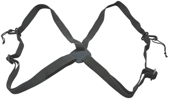 Butler Creek Bino Caddy, Adjustable Elastic Binocular Harness, Black 