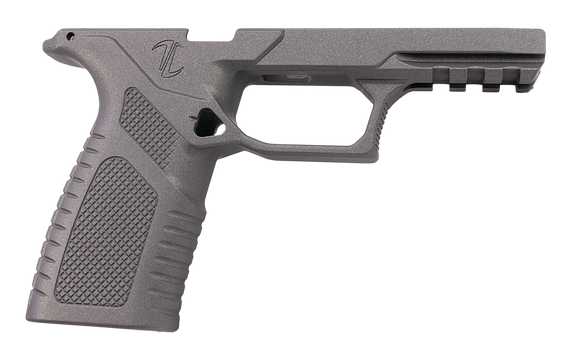 Timber Creek Outdoors P365 Grip Module, 9MM, Built-In Gas Pedal, Double Undercut Trigger Guard, Tungsten Gray 