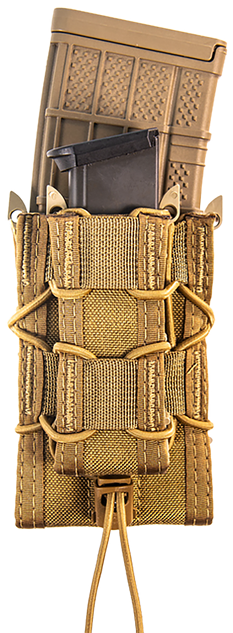 High Speed Gear TACO Double Decker, MOLLE Mount Mag Pouch, Coyote Brown 
