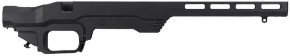 MDT LSS Gen2, Remington 700 Short Action Chassis, Black 