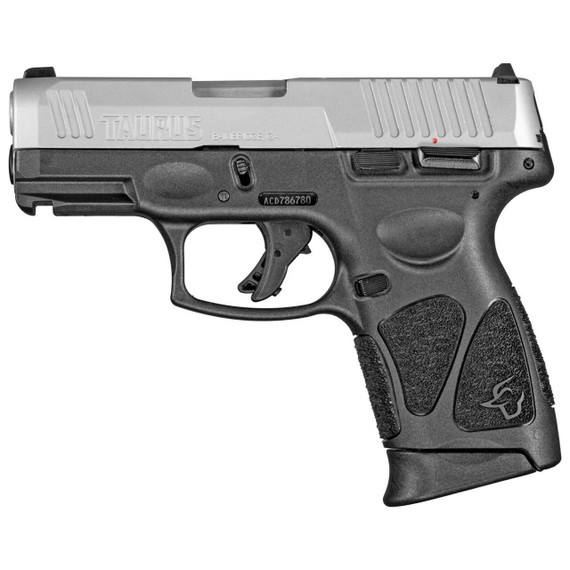 Taurus G3C, 9MM, 3.20" Barrel, 12+1 Rds, Stainless Steel Slide 