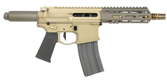 Q Honey Badger, 5.56 NATO, 10.00" Barrel, 30 Rds, Tan/Grey - 810152960080 