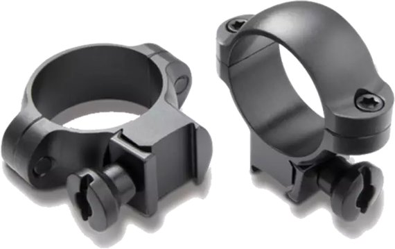 Burris Optics 420073 Rimfire and Airgun Rings, 1" High, Gloss Black 