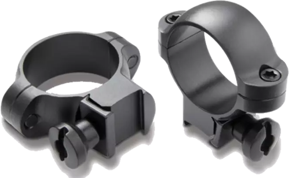 Burris Optics 420072 Rimfire and Airgun Rings, 1" Medium, Steel, Gloss Black 