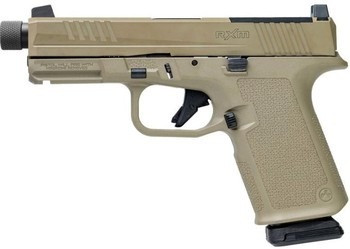 Ruger RXM, 9MM, 4.50" Threaded Barrel, 15 Rds, FDE 