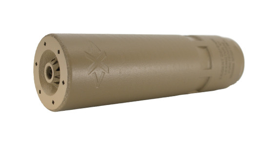 Exigent Defense FireTeam556, 5.56 NATO / .223 REM, 5.75" Length, 1.375x24 HUB, Inconel 718, Coyote FDE 