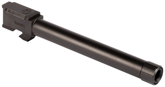 SilencerCo AC860 Threaded Barrel, 5.80" 9mm Luger, Black Nitride - 817272012040 