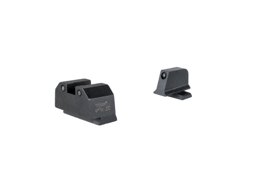 Trijicon Suppressor/Optic Height Night Sights, Three-Dot Tritium, Springfield Echelon 