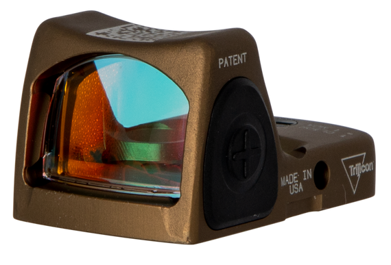 Trijicon RMR Type 2, 3.25 MOA Red Dot, Coyote Brown - 719307615922 