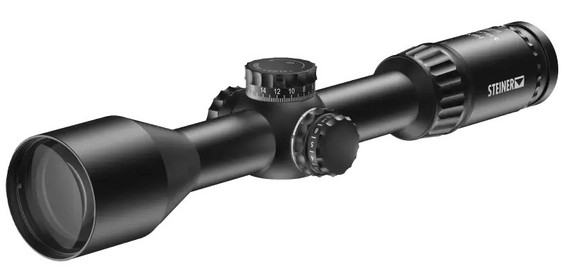 Steiner H6Xi, 3-18x50mm, 30mm Tube, FFP STR-MIL Reticle, Black 