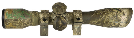 Truglo Compact Crossbow, 4x32mm, 1" Tube, BDC Rangefinding Reticle, Camo 