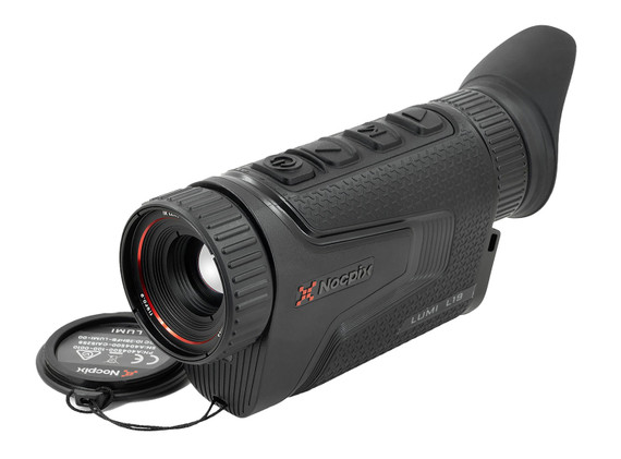 Nocpix Lumi L19 Thermal Monocular, 2x, 384x288 Sensor, Black 