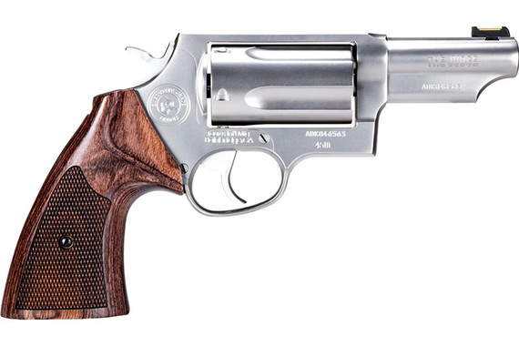 Taurus Judge Executive Grade, 45 Colt/410 GA, 3.00" Barrel, 5 Rds, Polished Satin - 725327938026 