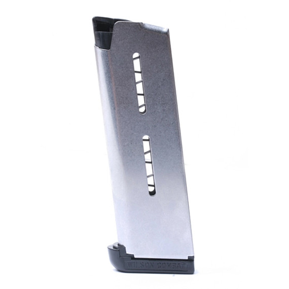 Wilson WC 1911 Mag Compact, 45 ACP, 7 Rds, Stainless Steel 