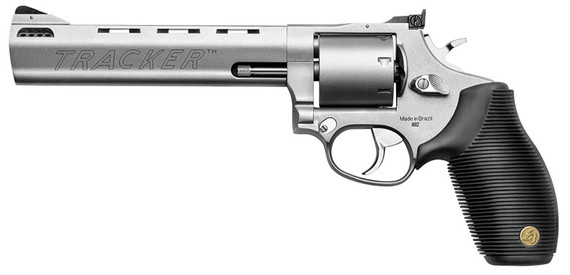Taurus 692 Tracker, 38/357/9MM, 6.50" Barrel, 7 Rds, Stainless - 725327615996 