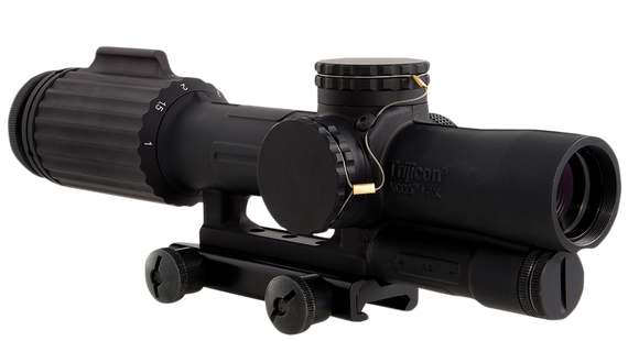 Trijicon VCOG 1-6x24, Red Segmented Circle/Crosshair, Black Hardcoat Anodized - 719307320000 