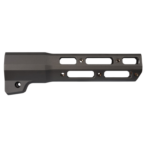 Q QSERT Handguard, 7", Clear Anodized Finish - 850035705223 