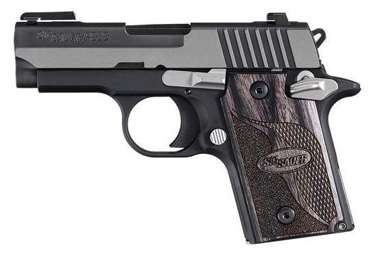 SIG Sauer P938, 9MM, 3.00" Barrel, 6 Rds, Nitron Two-Tone - 798681437597 