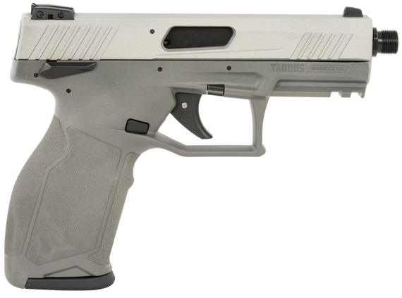 Taurus TX22, 22 LR, 4.10" Barrel, 16+1 Rds, Matte Black/Satin Stainless - 725327941378 