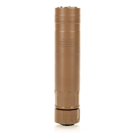 Rugged Suppressors Razor762, Quick Detach, FDE - 859383006792 