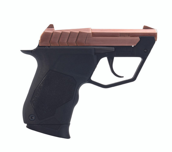 Taurus 22 TUC, .22LR, 2.50" Barrel, 9 Rds, Rose Gold/Black - 725327943549 