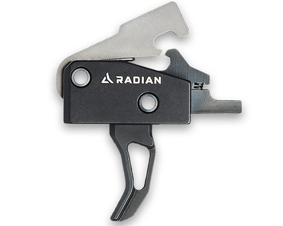 Radian Weapons Vertex Trigger, Single Stage, Carbon Steel, Black - 817093027407 