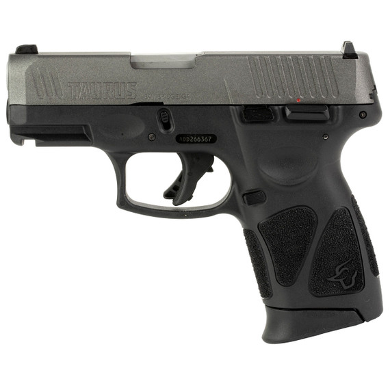 Taurus G3C, 9MM, 3.26" Barrel, 12 Rds, Black/Tungsten - 725327630951 