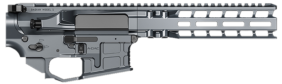 Radian Weapons R0436 Model 1 Builder Kit, 8.50" Magpul M-LOK Handguard, Radian Gray - 817093024192 