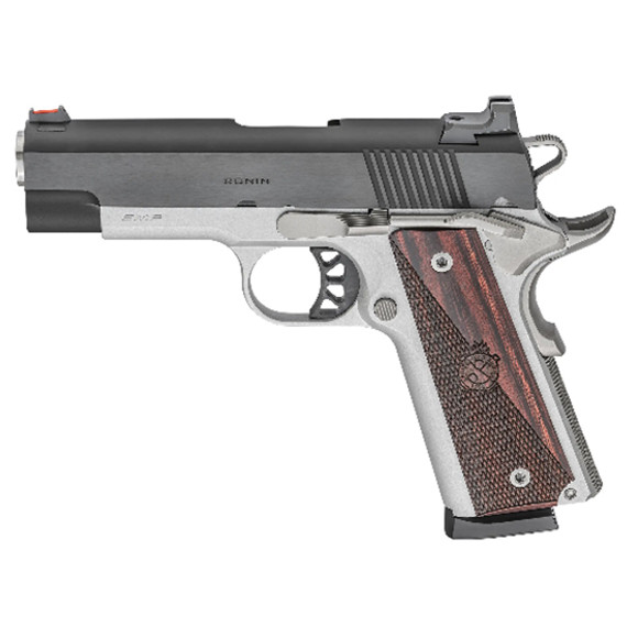 Springfield 1911 Ronin EMP, 9MM, 4.00" Barrel, 10 Rds, Stainless/Black