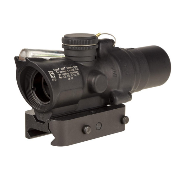 Trijicon Compact ACOG 1.5x16S, Green Ring & 2MOA CDR, Illuminated, Black w/ Mount - 719307314245 