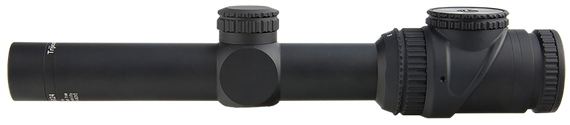 Trijicon AccuPoint 1-6x24, Illuminated Green Triangle Post, Black Hardcoat Anodized - 719307401686