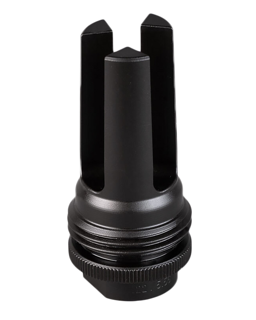 SilencerCo ASR Flash Hider, Black Steel, 1/2"-28 tpi Threads, 9mm - 816413020340 