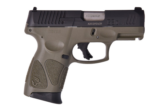 Taurus G3C, 9MM, 3.2" Barrel, 12+1 Rds, OD Green/Black - 725327619291 