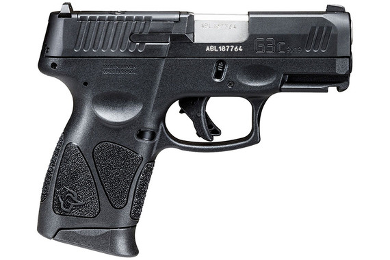 Taurus G3C, 9MM, 3.20" Barrel, 12 Rds, Black - 725327623601 