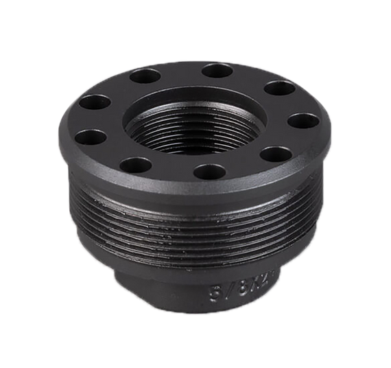 SilencerCo Alpha Direct Thread Mount, Matte Black - 816413025383 