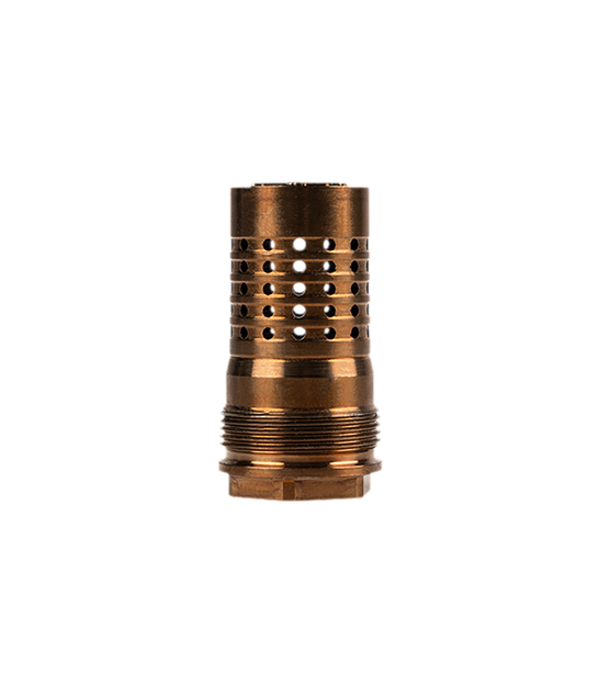 Q LLC Cherry Bomb, Quickie Fast-Attach Muzzle Brake, Steel, 5/8"x24 Threads, 1.71" OAL 
