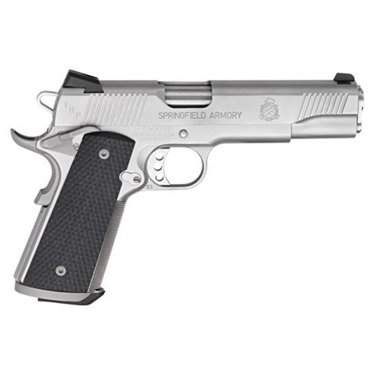 Springfield TRP Service Model, .45ACP, 5.00" Barrel, 7 Rds, Stainless Steel Satin Finish 