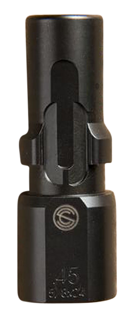 SilencerCo 3-Lug Muzzle Device, Black, .578"x28 Threads - 816413025185 