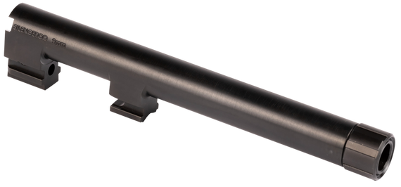 SilencerCo AC2291 Threaded Barrel, 5.30" 9mm Luger, Black Nitride - 816413022580 