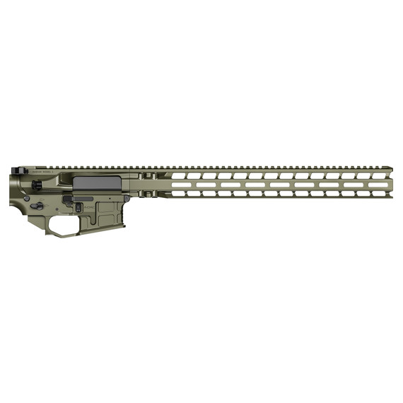 Radian Weapons Model 1, Multi-Caliber, 17.00" Barrel, Olive Drab Green - 817093023829 