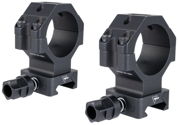 Trijicon AC22071 Scope Rings, Q-LOC Technology, Matte Black, 34mm, Extra High - 719307618992 