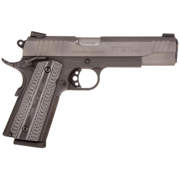 Taurus PT1911, .45 ACP, 5.00" Barrel, 8 Rds, Black/Grey - 725327931560 